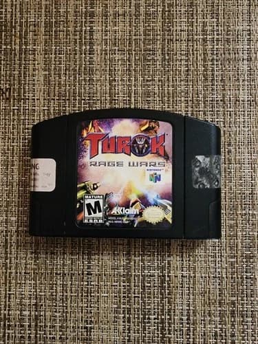 Turok Rage Wars (Nintendo 64, N64) Game Cartridge Only Authentic Pre-Owned WCV