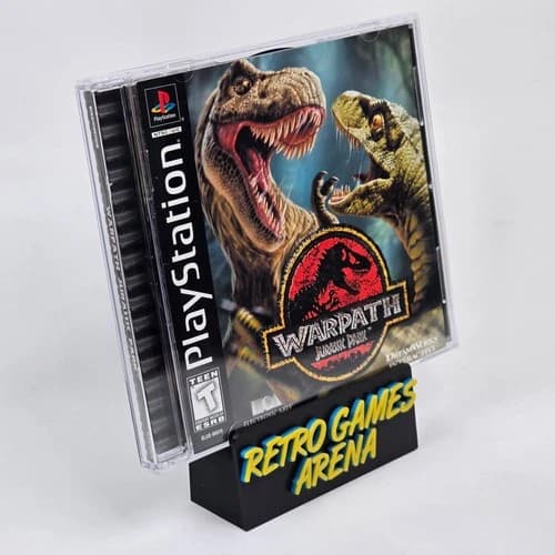 💿REFURBISHED Warpath: Jurassic Park (PlayStation 1 PS1) CIB COMPLETE💿
