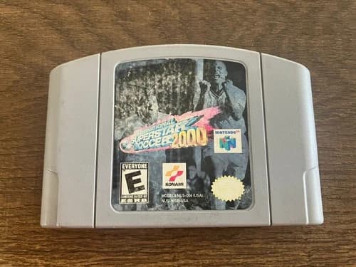 International Superstar Soccer 2000 Nintendo 64 N64 NTSC clean and tested