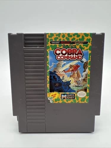 Cobra Command (Nintendo NES) CLEANED & TESTED