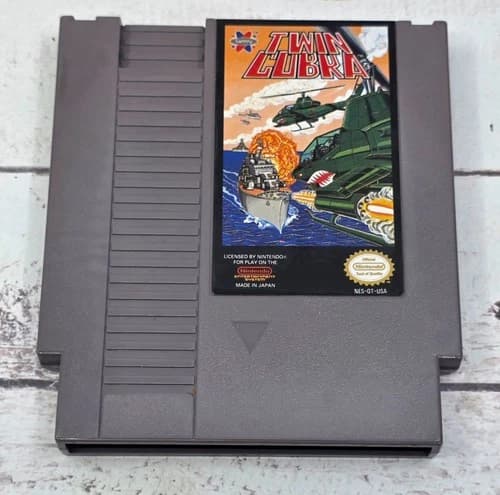 Twin Cobra Nintendo NES Authentic Tested And Working Cartridge Only