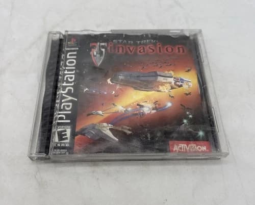 Star Trek: Invasion (Sony PlayStation 1, 2000) Black Label