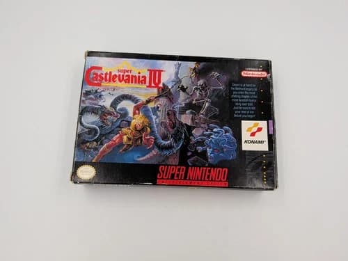 Super Castlevania IV (Super Nintendo Entertainment System, 1991) CIB