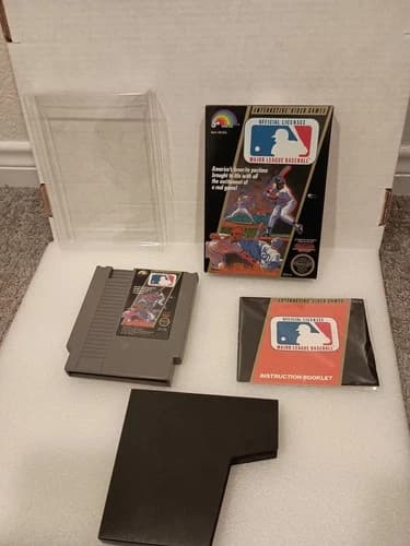Major League Baseball (Nintendo Entertainment System, 1988) Complete CIB