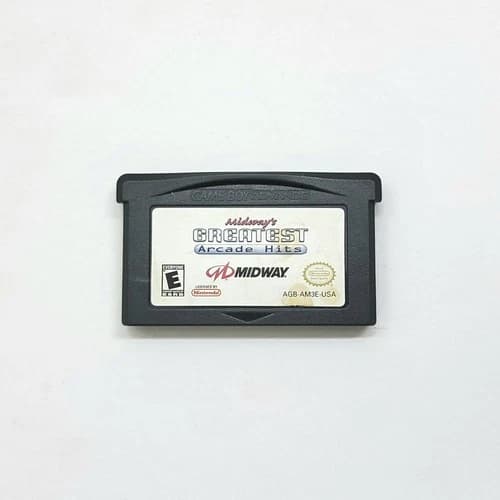 Midway's Greatest Arcade Hits Nintendo Gameboy Advance GBA Cartridge 2001