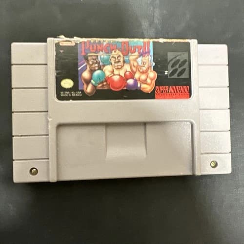 Super Punch Out (Super Nintendo SNES, 1994) Cartridge Only Tested And Authentic