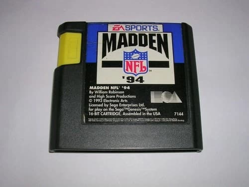 Madden NFL '94 1994 (Sega Genesis GEN) Original Game