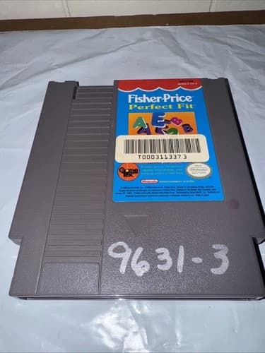 Fisher Price Perfect Fit Nintendo NES Authentic Cartridge Tested Working