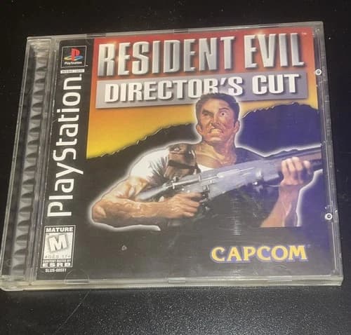 Resident Evil Director's Cut PlayStation 1 PS1 Single Disc Variant Complete RARE