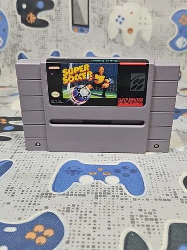 Super Soccer (Super Nintendo, SNES) Authentic Cartridge CLEANED & TESTED