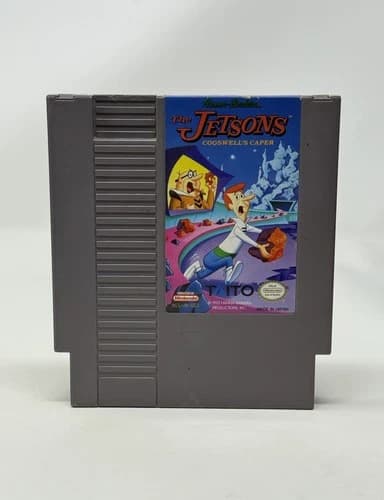 Jetsons Cogswell's Caper Nintendo Entertainment System NES Authentic Clean Pins