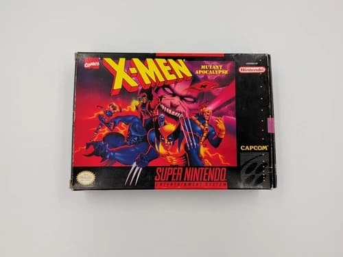 X-Men: Mutant Apocalypse (Super Nintendo Entertainment System, 1994) CIB