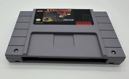 AERO THE ACRO-BAT SUPER NINTENDO SNES 1993 AUTHENTIC TESTED CARTRIDGE ONLY