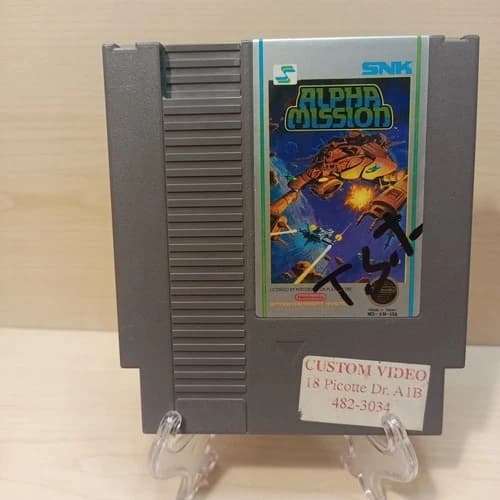 Alpha Mission (Nintendo Entertainment System, 1987)
