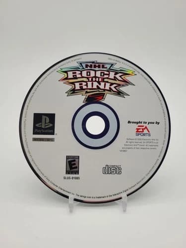 NHL Rock the Rink PS1 Sony PlayStation 1 - 2000 DISC ONLY - Tested!!