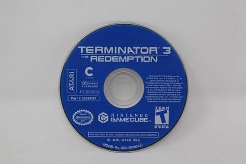 Terminator 3: The Redemption Nintendo Gamecube Disc Only