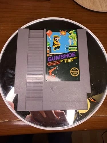 Gumshoe (Nintendo NES, 1986) Game Only super Clean Minty Tested