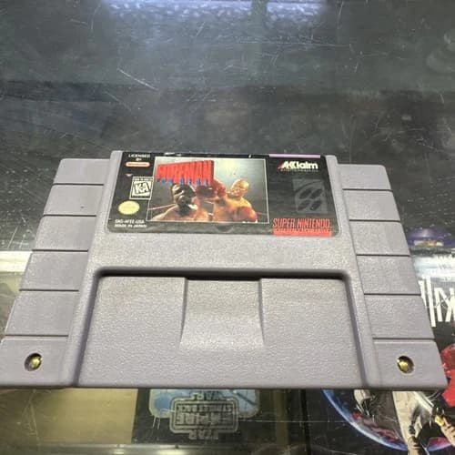 Foreman for Real (Super Nintendo Entertainment System SNES) Tested Authentic