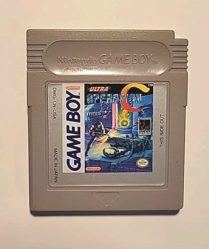 Operation C Nintendo Game Boy Tested Cartridge Only FREE LETTER SHIPPING IN CAN