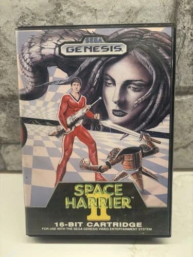 Space Harrier II 2 (Sega Genesis, 1989) Complete CiB - Tested Working
