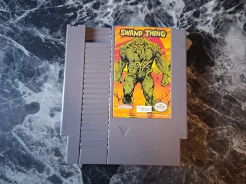 Swamp Thing Nintendo NES Authentic Tested Contacts Cleaned