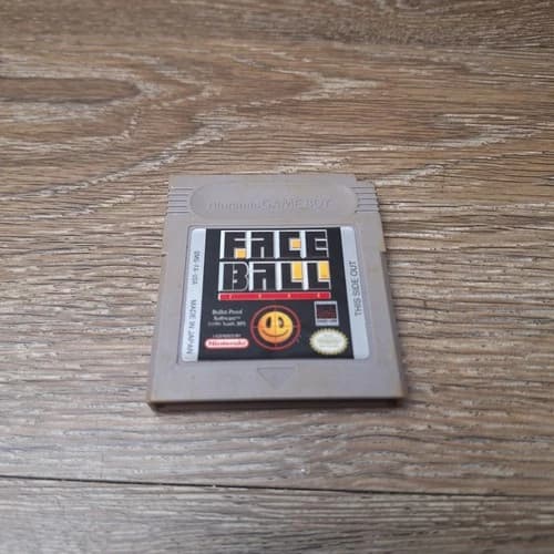 Faceball 2000 - Nintendo GameBoy - Authentic