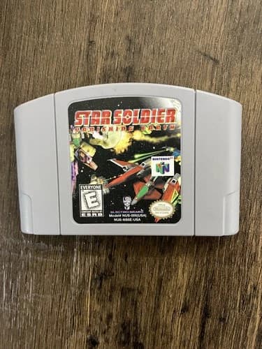 Star Soldier Vanishing Earth Nintendo N64 Authentic Game Tested
