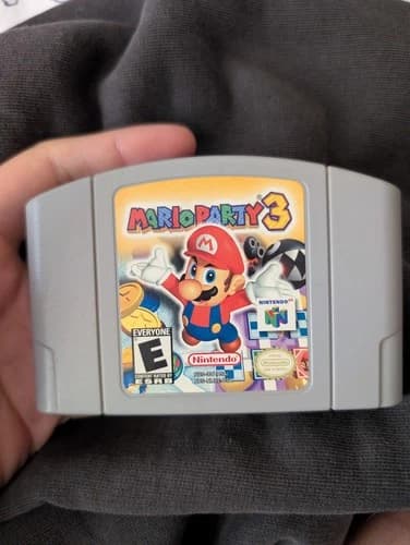 Mario Party 3 Nintendo 64 N64 Authentic Game Cartridge