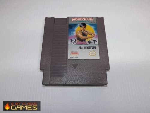 Jackie Chan's Action Kung Fu GAME ONLY - NINTENDO NES FAST SHIPPING! 516a