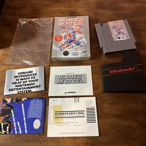 Blades of Steel Complete in box (Nintendo Entertainment System, 1988) CIB