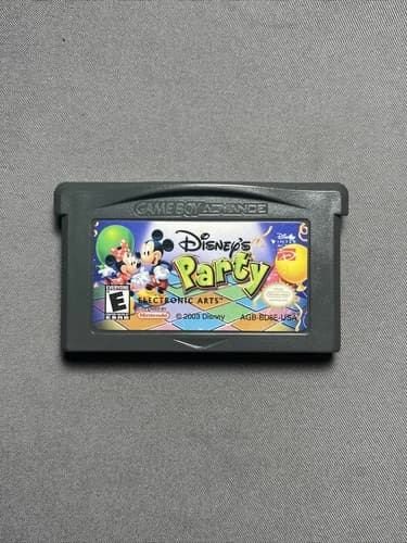 Disney's Party (Nintendo Game Boy Advance, GBA ) Authentic Cart Only Tested VGC