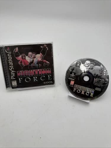 Fighting Force for PS1 (Sony PlayStation 1, 1997) TESTED