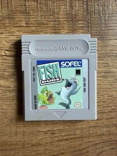 Fish Dude Nintendo Game Boy CART ONLY Authentic Tested Fast Shipping!