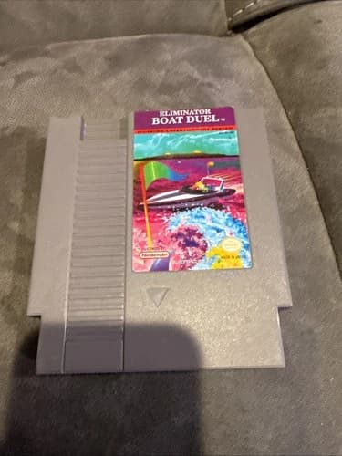 Eliminator Boat Duel NES Nintendo Entertainment System Game Tested 🔥🔥🔥