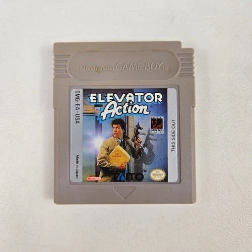 Elevator Action Nintendo Game Boy 1991 Authentic Tested & Working Cartridge Only