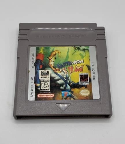 Earthworm Jim (Game Boy, 1995) *Authentic - Tested*