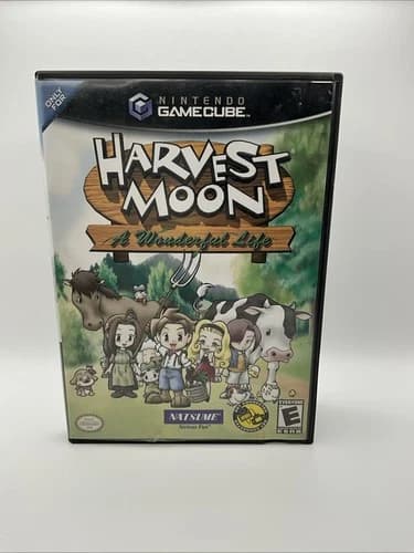 Harvest Moon: A Wonderful Life (Nintendo GameCube, 2004) CIB