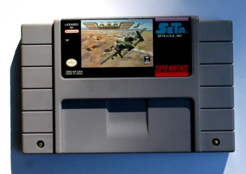 Air Strike Patrol A.S.P. (Super Nintendo SNES, 1994) SNES Tested