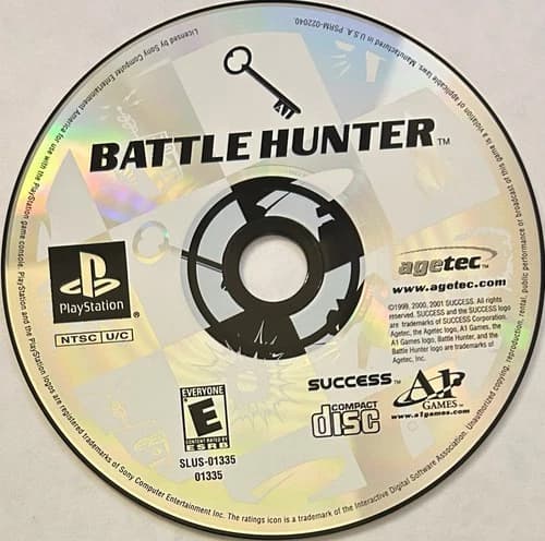 Battle Hunter (Sony PlayStation 1, PS1) DISC ONLY | NO TRACKING | M2110