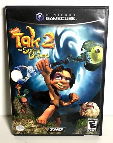 Tak 2 The Staff of Dreams (Nintendo Gamecube, 2004) TESTED Complete In Box