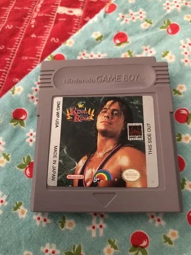 WWF King of the Ring (Nintendo Game Boy, 1993) tested Authentic