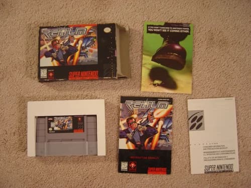 SNES - Realm - CIB - Tested & Works