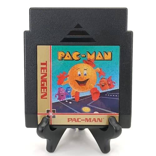 Pac-Man Nintendo NES Video Game Tengen Cartridge (1990) Authentic Tested & Works