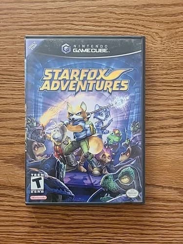 Star Fox Adventures (Nintendo GameCube, 2002, CIB, Acepptable Condition)