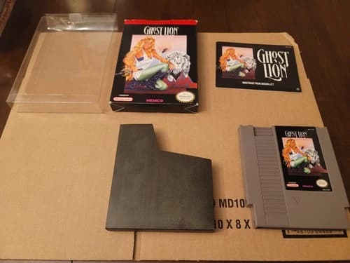 Ghost Lion (Nintendo Entertainment System, 1992) Box Manual Cart - Tested!