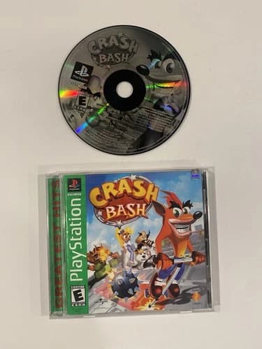 Crash Bash PS1 Sony PlayStation 1 CIB Complete w/ Manual Greatest Hits Tested