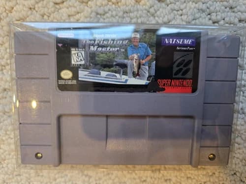 Mark Davis The Fishing Master Super Nintendo SNES cart only