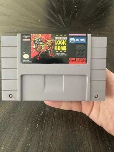 Super Nintendo SNES Game Only Operation Logic Bomb
