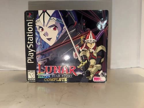 LUNAR SILVER STAR STORY COMPLETE (Sony PlayStation PS1, 1999) Complete