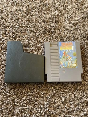 DRAGON WARRIOR II 2 - Nintendo NES - Authentic, TESTED AND WORKING!